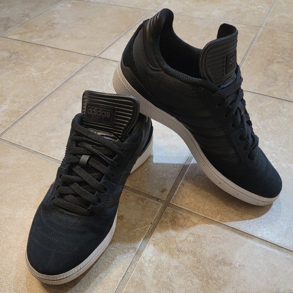 Adidas Busenitz Black Samba Alternative Shoes sz Y 6 / W 7.5
